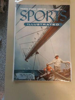 September 6 1954 Sports Illustrated Yachting 4th Issue