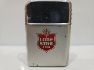 Pabst Brewing Co,  Lone Star Beer Storm Master Lighter National Beer Of Texas