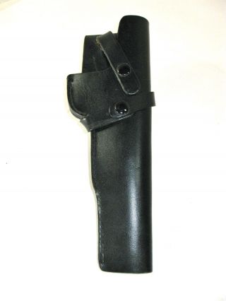 Vintage Brauer Bros.  Mfg.  Co.  St.  Louis,  Mo.  - Leather Belt Holster - Model H27