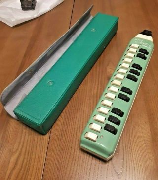 1961 Melodica Hohner Soprano Instrument À Vent Vintage Made In Germany Collector