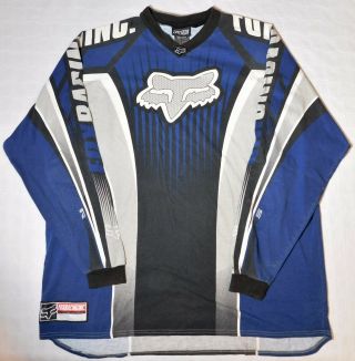 Vintage Fox Racing Motocross Riding Jersey Size Xxl