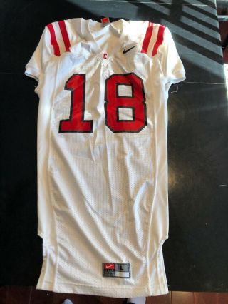 Game Worn Cornell Big Red Football Jersey Nike 18 Size L