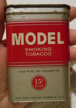 Model Smoking Tobacco Pocket Tin