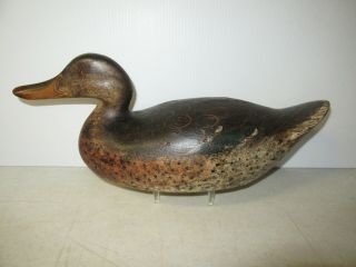 Mason Premier Grade Mallard Hen Vintage Paint Duck Decoy