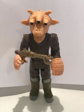 Star Wars Vintage Ree - Yees Figure Rotj 1983 Taiwan Kenner With Weapon
