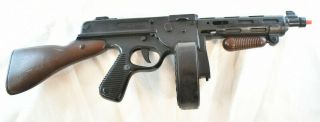 Vintage Marx Tommy Machine Gun Rat - A - Tat Toy Gun Great