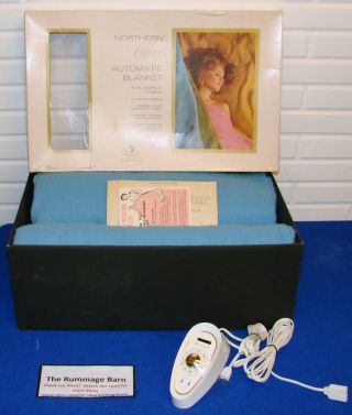 Vintage Northern Capri Automatic Electric Blanket Double Bed 991 - 1 - - - Boxed
