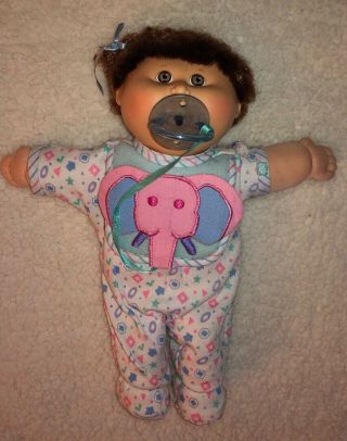 1990 Vintage Cabbage Patch Kids Hasbro First Edition With Pacifier Cries