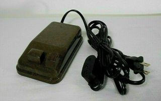Vintage Singer 221 Featherweight Foot Control Pedal,  With Power Cord