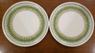 5 Vintage Mcm Lenox Ware Melamine Dinner Plates 10 "