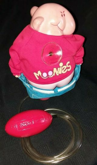 Vintage 1988 Moonies Novelty Car Window Cling Toy Moon The Car Next To You