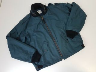 Vintage Rcaf Mens Size M Blue Flight Jacket Canadian 1994 1990s