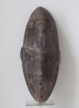 Old Guinea Mask,  Sepik Region,  Fine Piece
