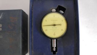 Vintage Machinist Toolmakers Dial Indicator 2 " Face 5/10,  000.  Standard