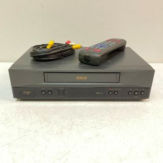 Rca Vintage Vr354 Vhs Vcr Player/recorder And W/ Universal Remote