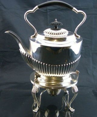 QUEEN ANNE style Silver TEA KETTLE - London 1912 - 39oz - Robert Pringle 2