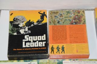 Vintage G.  I.  Anvil of Victory Avalon Hill Board Game & Squad Leader 2