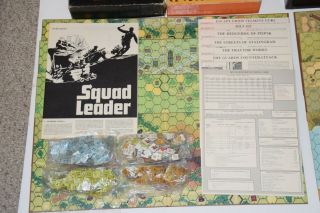 Vintage G.  I.  Anvil of Victory Avalon Hill Board Game & Squad Leader 3