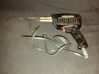 Vintage Instant Heating Soldering Gun Craftsman 250 Watts Part No 5366