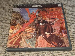 Santana Abraxas Reel To Reel Tape 4 Track Classic Rock Album Cr - 30130 Vintage