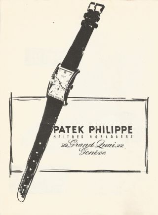 Vintage 1950 Print Ad Patek Philippe Swiss Suisse Watch Movement Mid Century Art