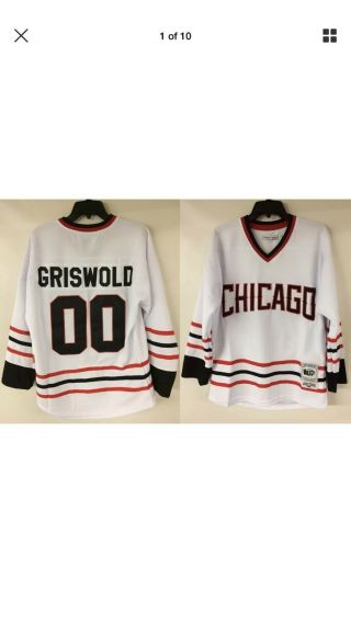 Clark Griswold Christmas Vacation Unique Chicago Blackhawks Movie Hockey Jersey