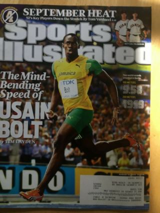 Sports Illustrated August 31,  2009 - Usain Bolt