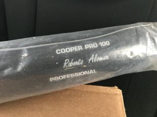 Roberto Alomar Cooper game issued bat Pro 100 Indians Blue Jays PRISTINE 2