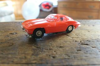 Vintage Eldon 1/32 Corvette Stingray Slot Car 1960 