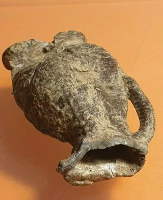 Ancient Roman Lead small jug - Very rare 3