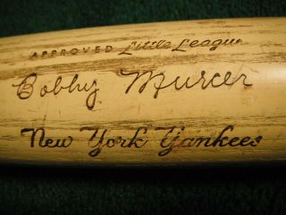 Vintage Louisville Pro Bobby Murcer Bat Day Little League Yankee Stadium 32 In