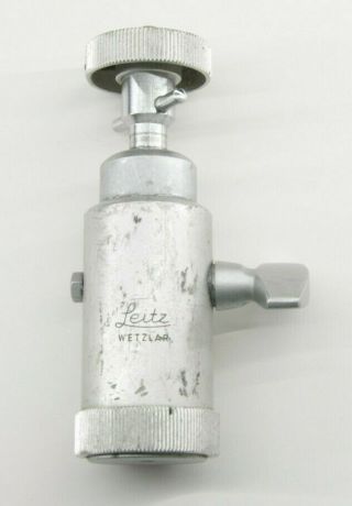 Vintage Leitz Wetzlar Tripod Ball Head 1/4 - 20 Connections - Locking - C1141