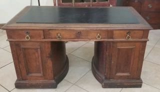 Wooton ? Antique Rotary Desk