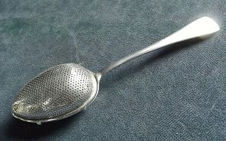 Large 6 " Solid Silver Tea Infuser Spoon B 
