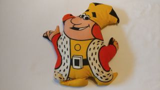 Vintage 1973 Burger King Advertising 15 " Character Stuffed Doll Toy Pillow Plush