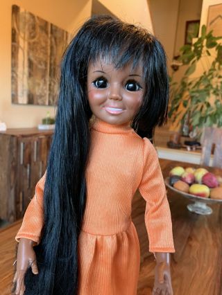 IDEAL CHRISSY DOLL AFRICAN AMERICAN BLACK Vintage 2
