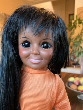 IDEAL CHRISSY DOLL AFRICAN AMERICAN BLACK Vintage 3