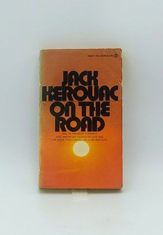 On The Road By Jack Kerouac (signet Books J8198 • Paperback • Early Printing)