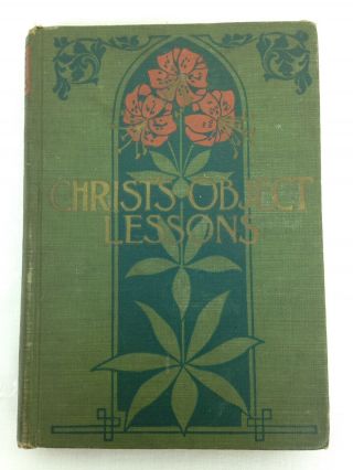 Vintage Antique Book Christ 