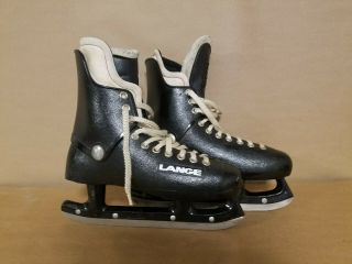 Lange Sears Vintage Plastic Hockey Skates Men 