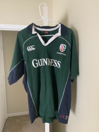 London Irish Guinness Rugby Jersey - Ireland Irish World Cup Premier League Rwc