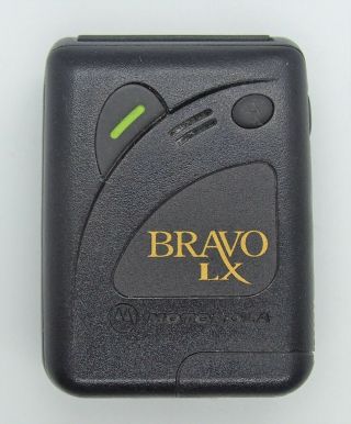 Vintage Motorola Bravo Lx Pager Beeper - 90s Day Party 90s Costume Prop It