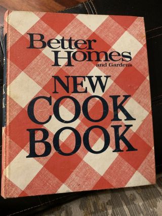 Vintage 1970 Better Homes & Gardens Cook Book Hardcover 5 Ring Binder