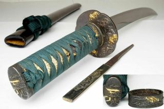 Daimyo Regist Antique Japanese Wakizashi Sword " Masaie正家 " Samurai Katana Nihonto