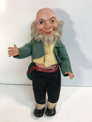 Vintage Larry The Lucky Leprechaun Elf Gnome Crolly Doll Made In Ireland