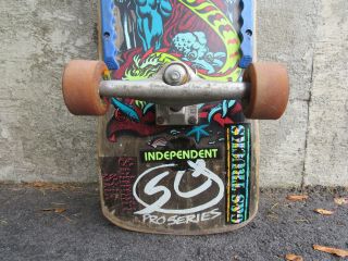 Vintage Jason Jessee Santa Cruz Pro Series Neptune Skateboard Deck 3
