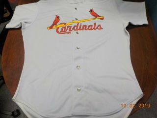 1994 St.  Louis Cardinals Team Issued Road Jersey - Set 2 - Size 50