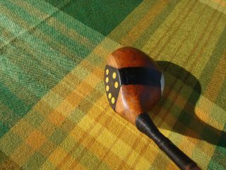 Vintage Antique St ANDREWS GOLF CO Fancy Face Hickory Shaft Era Golf Club Spoon 2