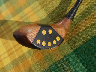 Vintage Antique St ANDREWS GOLF CO Fancy Face Hickory Shaft Era Golf Club Spoon 3