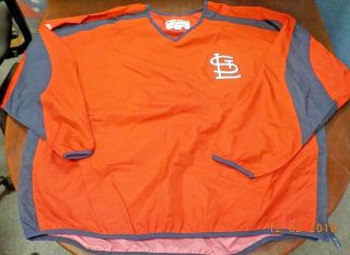 St.  Louis Cardinals Team Issued - Batting Practice Pullover Jacket